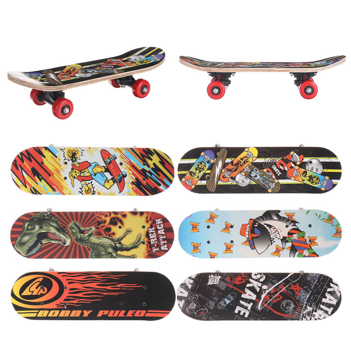 Skateboard%20-%20Standard%20Skateboard%20for%20Beginners%20Kids%20Boys%20Girls%20Teenager%20Skateboard,%20Skateboard%2017%20INCH%20X%205%20INCH%20-%20Image%209
