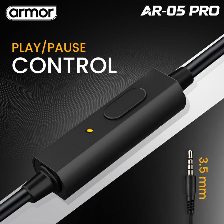 Armor%20AR-05%20Pro%20Wired%20Earphones%20with%20Powerful%20Bass,%20HD%20Calling,%203.5mm%20Jack,%20120cm%20Cable,%20Noise%20Reduction,%20Stereo%20Sound%20-%20Image%205