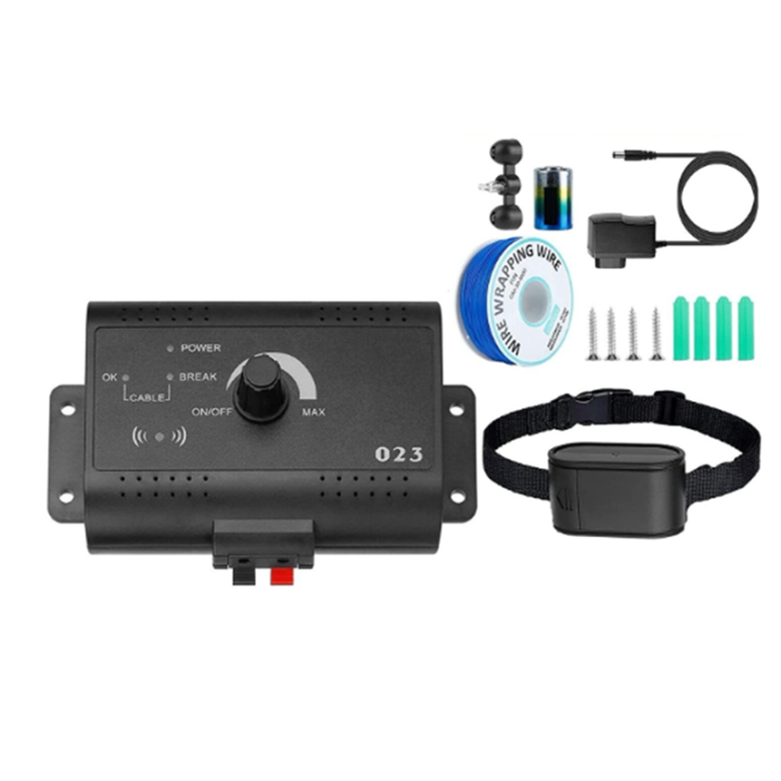 Invisible Wireless Electric Dog Fence System Outdoor Dog Training Remote Control Beep Dog Shock Collar Electric Easy to Use US Plug