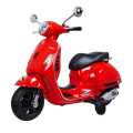 Kids Electric Vespa Scooter Rechargeable Ride on Motorcycle with Training Wheels. 