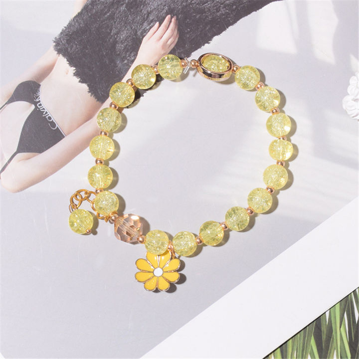 Beaded%20Daisy%20bracelet%20Stylish%20New%20fashion%20Different%20colors%20%20bead%20bracelet%20Women/girls%20DIY%20Good%20luck%20bracelet%20for%20%20wear%20Party%20accessory%20Gift%20for%20friend%20Lucky%20charm%20Boho%20style%20-%20Image%206