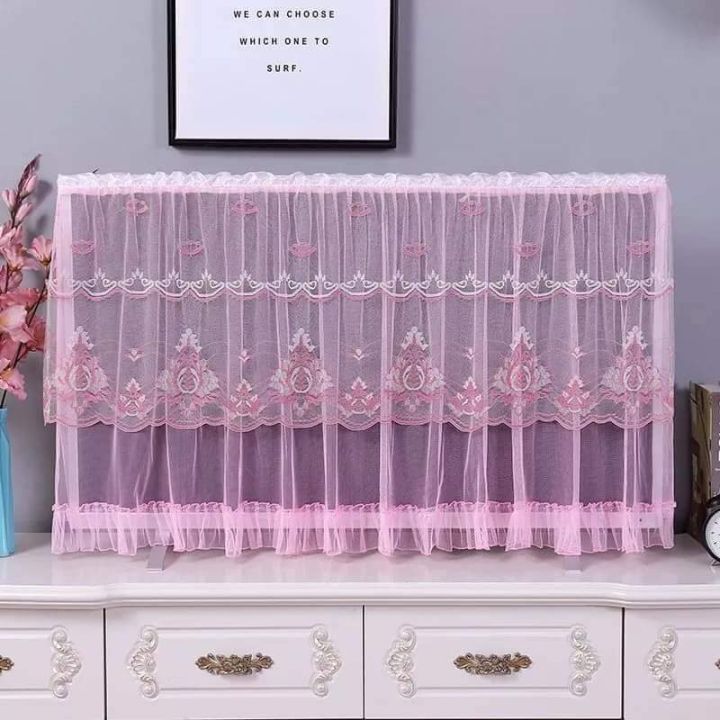 55%20Inch%20All%20Model%20TV%20Cover%20Colourful%20Dustproof%20for%20LCD%20LED,%20Indoor%20Bedroom%20Living%20Room%20Decoration%20Dust%20Cover%20for%20Televisions%20Household%20Hanging%20Net%20clothing%20Tv%20Cover%20-%20Image%202