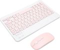 Wireless Keyboard Mouse Combo, 10 Inch Ultra Slim Ergonomic Wireless Computer Bluetooth Keyboards And Mouse Set For Tablet, Mobile Phone. 