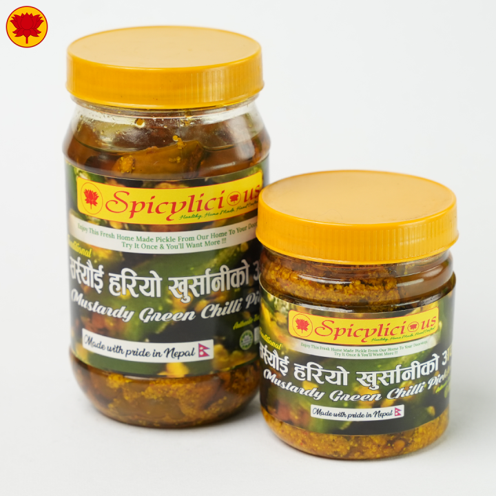 Khursani%20Achar%20-%20Sarsyone%20Hariyo%20Khursani%20Achaar%20(Homemade%20Mustardy%20Green%20Chili%20Pickle)%20-%20200%20g%20-%20Lotus%20Products%20Nepal%20-%20Image%203