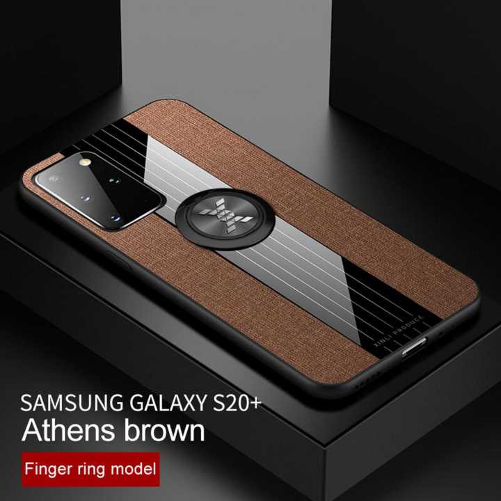 Lenuo For Samsung Galaxy S20+ S20 Plus Case Luxury Bracket Ring