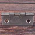 NAMUNY 6X 2 Inch Long Stainless Steel Self-Closing Corner Spring Draw Door Hinge. 