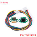 TWTOF240UI TOF Laser Range Sensor Module 10-240cm Distance Sensor Interface UART I2C IIC Output 3.0-3.6V For Arduino With Cable. 