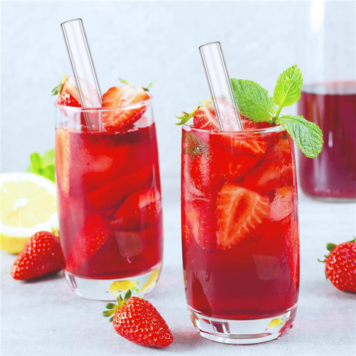 12 Pcs 4inch Clear Borosilicate Glass Tube 12mm OD 8mm ID 2mm Thick ...