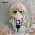 Wenefang 20cm Anime Demon Slayer Kanroji Mitsuri Plush Doll Toy Kimetsu 2025 no Yaiba Cosplay Cute Soft Stuffed Pillow Birthday Gift. 