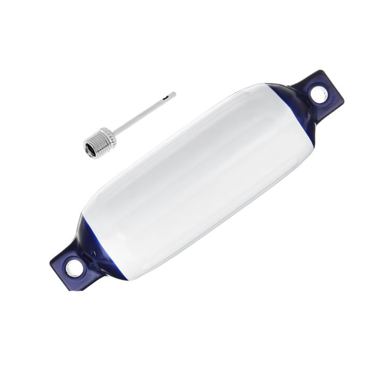 3 Aufblasbare Bootskotflügel Aus PVC – Fender Für Boot, Segelboot & Yacht, 4,5 X 16 Zoll, Weiß-blau 3 Aufblasbare Bootskotflügel Aus PVC – Fender Für Boot, Segelboot & Yacht, 4,5 X 16 Zoll, Weiß-blau