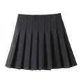 Red Plaid Skirt Girls Plaid Skirt Kids Short Sleeve Shirt Medium Big Kids Korean Pleated Skirt S04. 