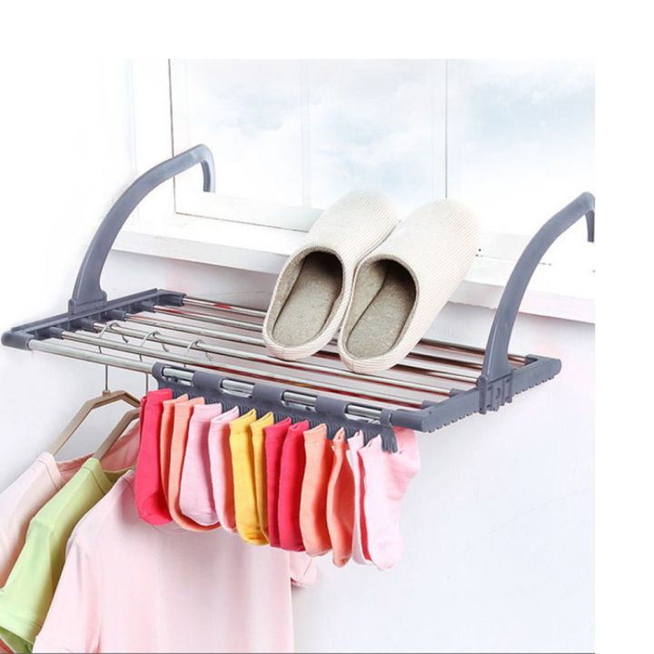 Multi Functional Balcony Folding Rack Daraz .np