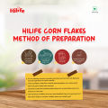 Hilife Sugarfree Cornflakes 1100g POUCH ||Clean & Crunchy | Zero Sugar Added | High Fibre | Deliciously Light | All Natural Corn Flakes | Breakfast Cereal. 