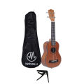 Manaslu MUS 21inch Soprano Ukulele with Bag | Manaslu Ukulele With Die Cast Closed Tuning Key. 