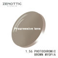 ZEBF--ZENOTTIC Aspherical Scratch And Smudge Resistant 1.56 1.61 1.67 1.74 MR Multifocal Progressive Photochromic Prescription Lenses. 