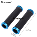 Difutagui WEST BIKING Bicycle Handlebar Grips Cycling Bicycle Accessories Luxury Non-slip Bicycle Handlebar Grips MTB BMX Bike Handle bar Grips. 