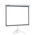 Projector Screen XLAB XPSTS-60, Tripod 60*60  1:1 Ratio Square (FL: 64 in, Diagonal ; 85", BD: 1 in) White. 