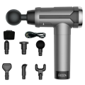 6 Head Professional Deep Tissue Massage Gun Electric Muscle Massage Gun Therapy Fascial Massage Neck Body Massager Gun. 