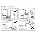 Ultra quiet 10W brushless water pump with flow regulation. 