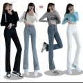 Women's Stretchable High Waist Belly Jeans Pant For Women 365. 