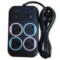 Cute Design Extension Multiplug 2000W 10A(max) with 4 Sockets, 2 USB Ports & 1 Type C Port. 