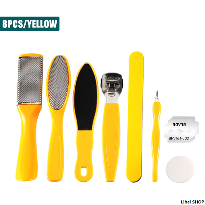 Libei%20SHOPLuxury%208%20in%201Professional%20Pedicure%20Foot%20Spa%20Set,%20Pedicure%20Set%20for%20Feet,Stainless%20Steel%20Foot%20Care%20Kit,%20Foot%20Rasp%20Dead%20Skin%20Remover%20-%20Image%207