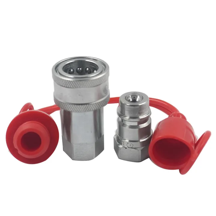 Cluellp-4x%20-S4-04%201/2inch%20NPT%20ISO5675%20Hydraulic%20Quick%20Connect%20Tractor%20Hydraulic%20Coupler%20Agricultural%20Quick%20Disconnect%20-%20Image%203