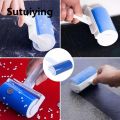 Sutuiying transparent bag Reusable Washable Roller Dust Cleaner Lint Sticking Roller for Clothes Pet Hair Cleaning Household Dust Wiper Tools. 