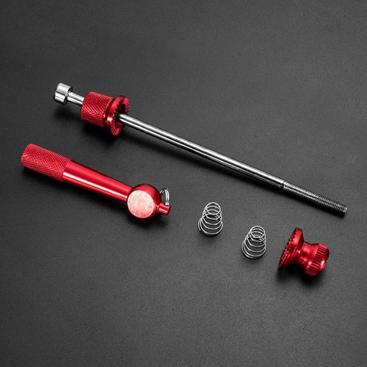 Kqueebee%201Set%20Quick%20Release%20Skewers%20Anti-Theft%20Aluminum%20Alloy%20Bicycle%20Wheel%20Hub%20Skewers%20Road%20Bike%20Quick%20Release%20Axle%20Bolt%20Set%20with%20Locking%20Keys%20-%20Image%205