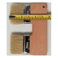 Double Paint Brush,3In DoubleHead Painting Brush,Bristle Art Flat Texture Brush,Art Wall Painting Double Paint Brush 2PC. 