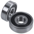 6200RS Shielded single row deep groove ball bearing 10mm x 30mm x 9mm 2 pieces. 