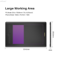 MRK3C HUION H610X Graphics Tablet Drawing 8192 Levels Pressure Battery Free Pen Tablets Chromebook Android Supported 8 Shortcut Keys. 