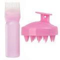 New model Scalp Massager Shampoo Brush Root Comb Applicator Bottle, Shampoo Brush, Hair Coloring Dye for Home Salon Comb Applicators. 