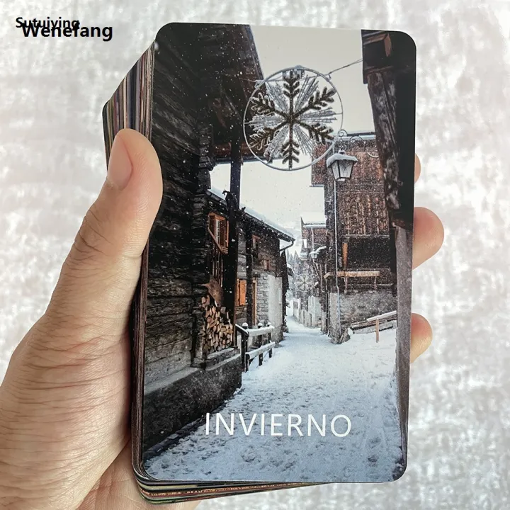 Wenefang%20Sutuiying%20Spanish%20Tarot%20Deck,%20Spanish%20Time%20Oracle%20Cards,%20Fortune%20Telling%20Original%20Luxury%20Toys,%20Clarity%20Cards,%2012x7cm,%2054%20Cards,%20Fortune%20Telling%20Toys%20-%20Image%205