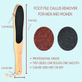Pedicure Foot File For Exfoliation & Fine Foot Scrubber for Smoothing & Softening Skin, Foot Brush. 