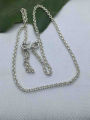 24 Inch Silver Chain Unisex/14.40 gram. 