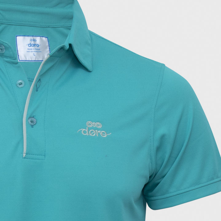 Doro%20Sea%20Green%20Dot%20Polo%20T-Shirts%20For%20Men%20-%20Multisize%20%7C%20Fashion%20%7C%20T-Shirts%20For%20Men%20%7C%20Men'S%20Wear%20%7C%20Polo%20T-Shirts%20%7C%20-%20Image%202