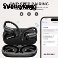 Wenefang Sutuiying Bluetooth Headphones Open Ear Premium Sound True Wireless Open Sales promotion Ear 2025 Earbuds with Noise Canceling Mic LED Display Rotable Earhook. 
