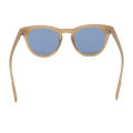 Golden/Blue Gradient Vateye Design Korean Sunglasses For Women. 