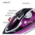 Sokany EL-8888 Steam Iron Steam Spray Control Iron 2400W. 