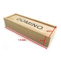 Wooden Domino Board 28 pcs Games Domino Blocks Kits Travel Funny Table Game And Learning Educational Toys. 