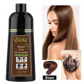 Dexe 400ml Shampoo Brown Hair Dye Herbal Shampoo. 