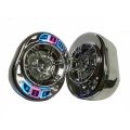 Motorcycle Stereo Speakers 3.5 Inch Bluetooth MP3 Player Waterproof FM Audio for Motor Scooter Bike ATV UTV. 
