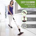 Aluminium Microfiber Floor Cleaning Spray Mop with Removable Washable Cleaning Pad and Integrated Water Spray Mechanism. 