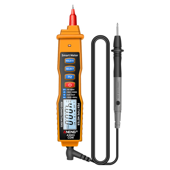 A3003 Digital Multimeter Pen Type Meter 4000 Counts Non Contact AC ...