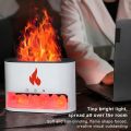 Crystal Himalayan Salt Stone Lamp Aromatherapy Machine 3D Simulation Flame Humidifier Household Essential Oil Diffuser. 