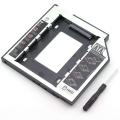 Universal 9.5mm Second HDD Caddy SATA 3.0 Hard Drive Adapter SSD HDD Hard Disk Enclosure Case for Laptop Optical Drive Bay. 