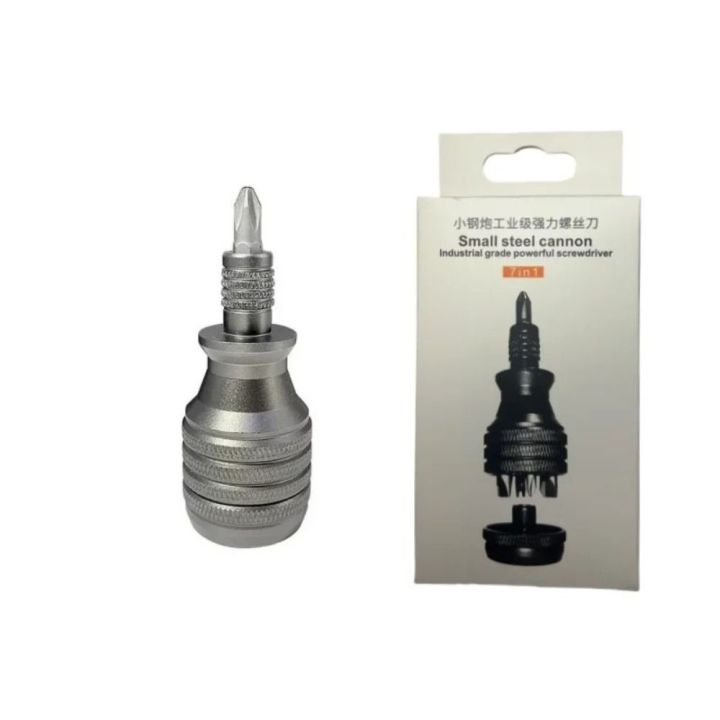 Portable%207%20in%201%20Screwdriver%20Multifunctional%201/4%20Inch%20Torx%20Screw%20Driver%20Bit%20Mini%20Repair%20Tools%20Tool%20Kit%20-%20Image%203