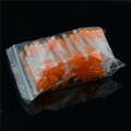 100 Pack 25Ga 5/8 Inch Injection Needle with Cap Orange Stainless Steel for Animal, Pet, Poultry and Industrial Dispensing Needle Accessories. 