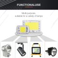 AC 220V 50W High Power LED COB Chip with Smart IC Driver, Integrated SMD LED COB Light Source For DIY Spotlight & Flood Light. 